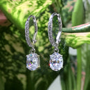 Brinco Gota de Cristal Luxury – Cravejado em Zircônia Premium